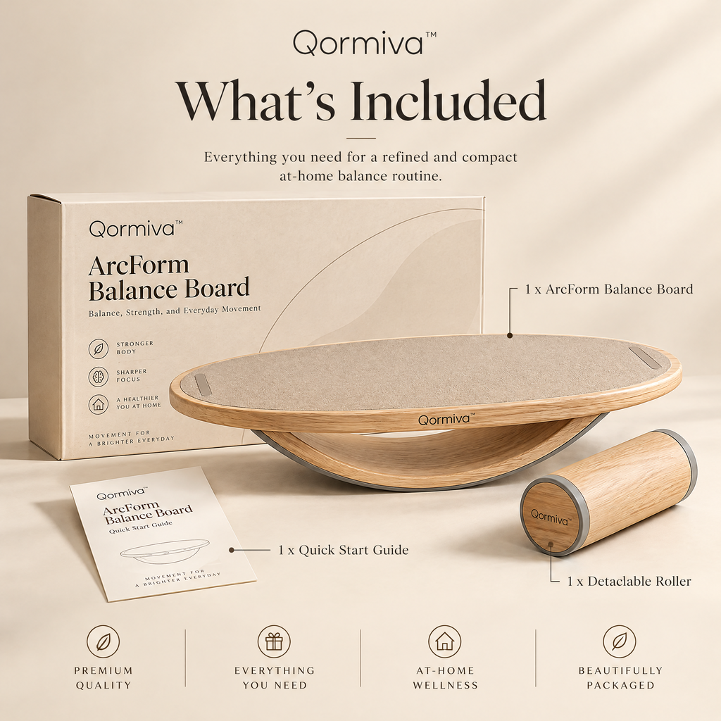 Qormiva™ ArcForm Balance Board