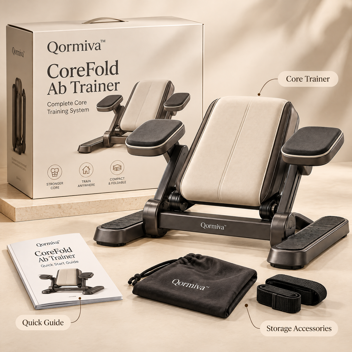 Qormiva™ CoreFold Ab Trainer