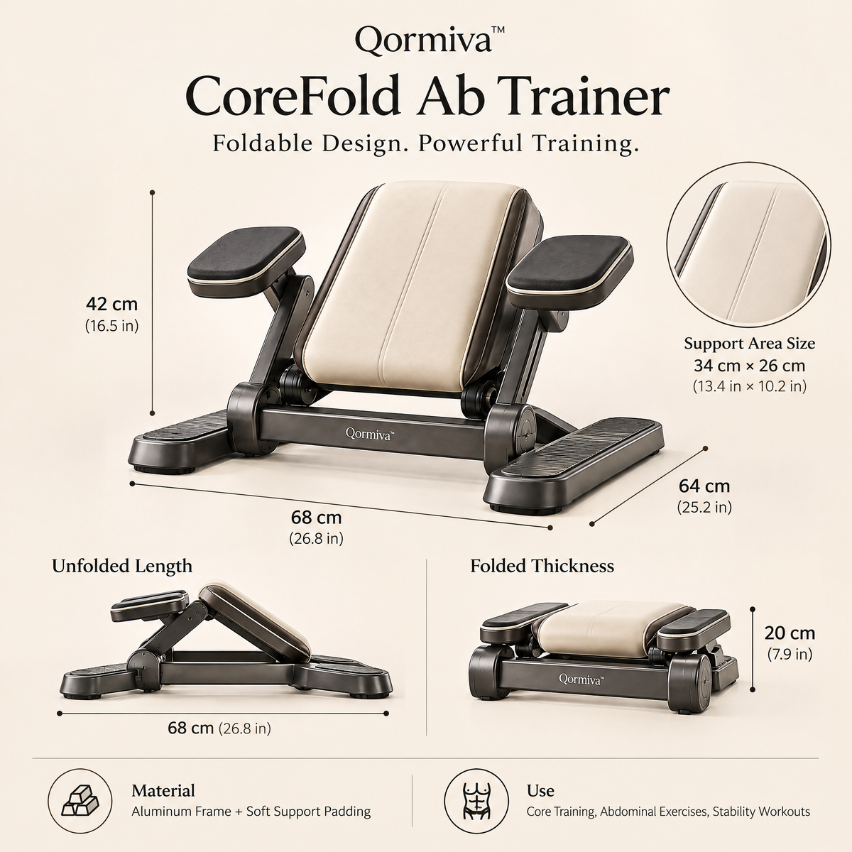 Qormiva™ CoreFold Ab Trainer