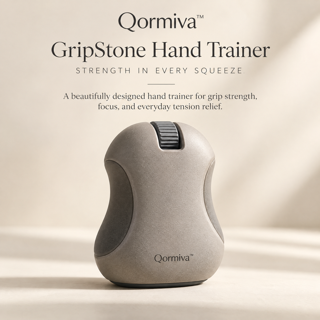 Qormiva™ GripStone Hand Trainer