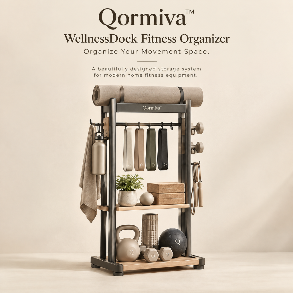 Qormiva™ WellnessDock Fitness Organizer