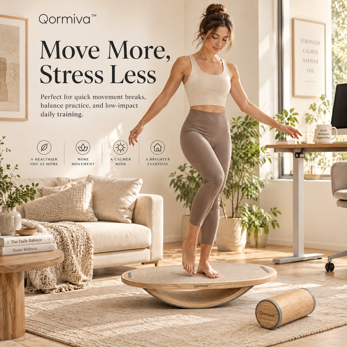 Qormiva™ ArcForm Balance Board