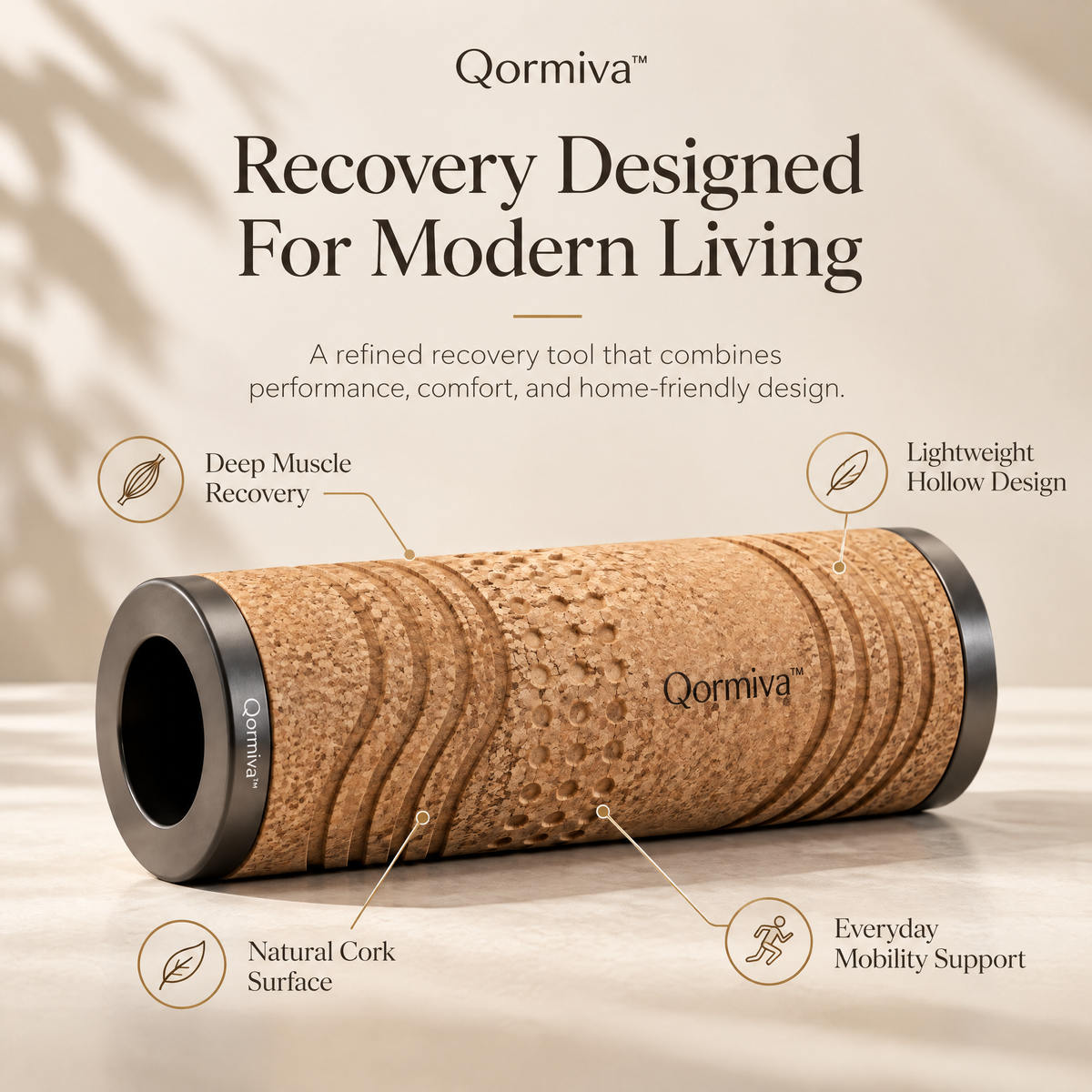 Qormiva™ ZenRoll Recovery Roller