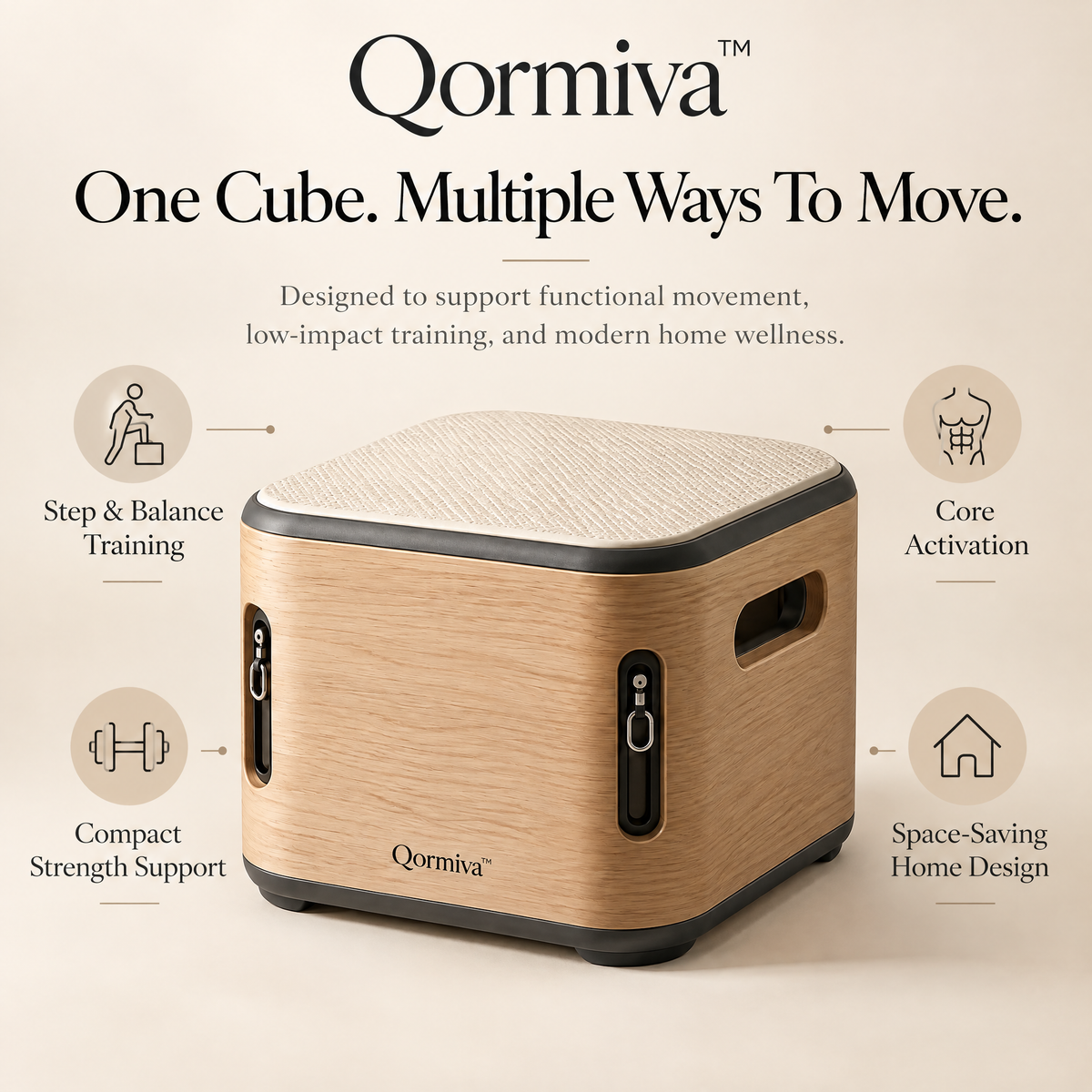 Qormiva™ MoveCube Functional Trainer