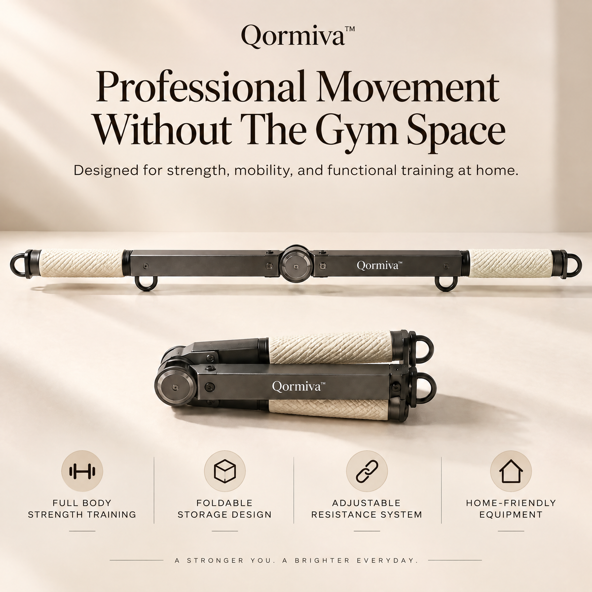 Qormiva™ FoldBar Strength Bar